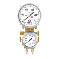 ТМД-3 Манометры дифференциальные мембранные для криогенных применений, с индикатором статического давления