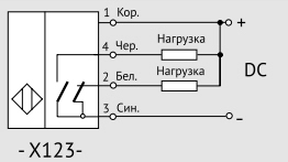 Датчик бесконтактный емкостный ВБЕ-М30-73С-1123-СА 