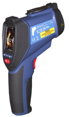 Пирометр (инфракрасный термометр) cо встроенной камерой DT-9862