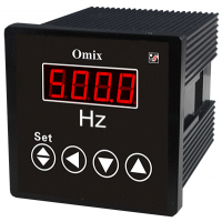 Частотомер однофазный щитовой Omix F-1-0.1 (5...500Гц)