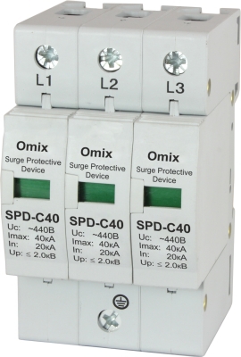 Omix-SPD-C40, Устройство защиты от импульсного перенапряжения 