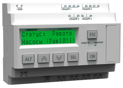 Контроллер для управления насосом ОВЕН СУНА-121
