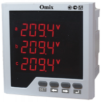 Мультиметр трехфазный щитовой Omix P99-ML-3-0.5-RS485