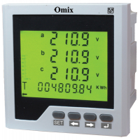 Мультиметр трехфазный щитовой Omix P99-MLY-3-0.5-RS485