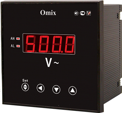 Вольтметр 1ф Omix V-1-0.5-RS485 (~0…500 В) (~0...10 кВ)