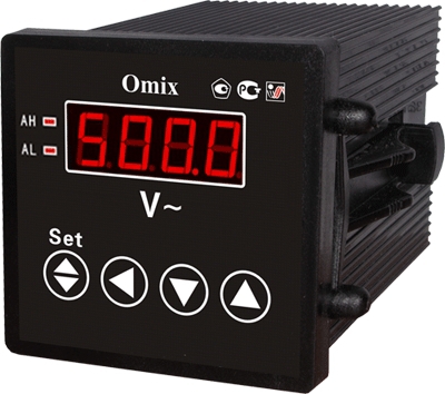 Вольтметр 1ф Omix V-1-0.5-RS485 (~0…500 В) (~0...10 кВ)
