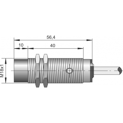 Датчик индуктивный с увеличенным расстоянием срабатывания ВБИ-М18-56У-2123-С.51
