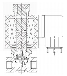 Соленоидный клапан (электромагнитный) AR-YCSM12
