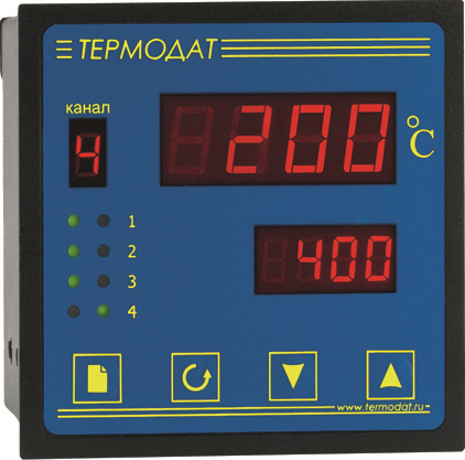 Термодат-11М5, 2-,3-,4-,5-канальный измеритель-регулятор
