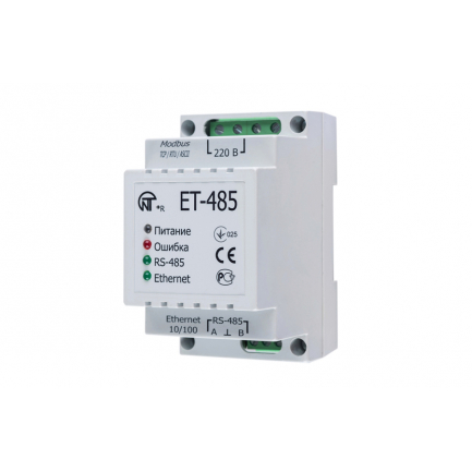 ET-485 Преобразователь интерфейсов Ethernet-RS485