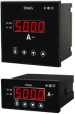 Амперметр 1ф с РЕЛЕ и 4-20мА Omix A-1-0.5-K-I420 (~0…5А)(~0...10кА)