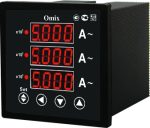 Амперметр трехфазный щитовой Omix AX-3-0.5 (~0…5А)(~0...50кА) — изображение 3