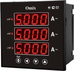 Амперметр трехфазный щитовой Omix AX-3-0.5 (~0…5А)(~0...50кА) — изображение 4