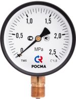 ТМ-610, манометр стандартного исполнения d150мм — изображение 2