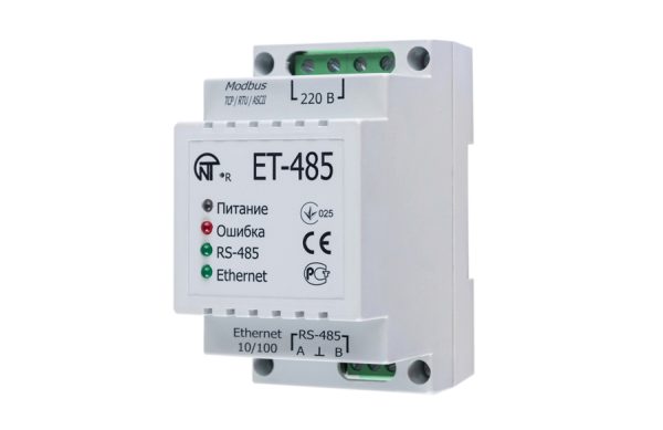 ET-485 Преобразователь интерфейсов Ethernet-RS485 — изображение 1