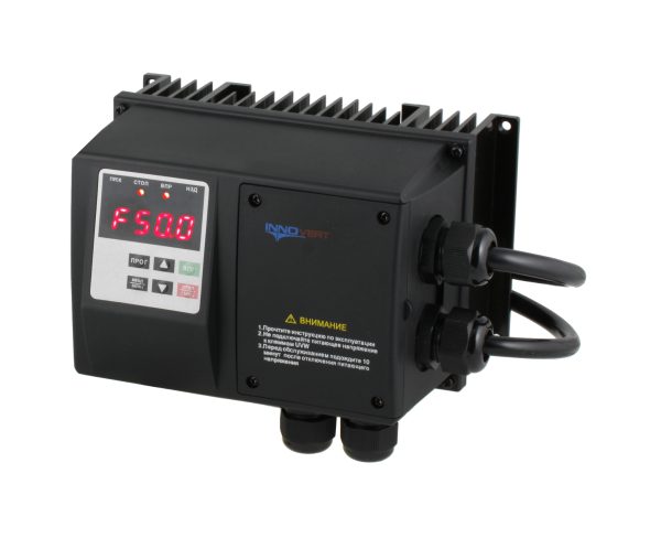 Преобразователь частоты пыле- влагозащищенный INNOVERT IPD112P43B IP65, (1,1 кВтx380 В) выходной ток 3 А — изображение 1
