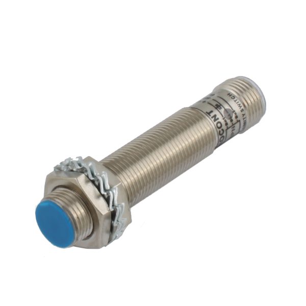 INNOCONT Индуктивный датчик, M12x1, L=61 мм, экранированный, зона срабатывания 2 мм, -25 +60 С, 12…24 VDC, IP67, выход: NPN NO, макс. ток 200 мА, разъем M12 SLI-12N2C — изображение 1