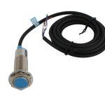INNOCONT Индуктивный датчик, M18x1, L=73 мм, экранированный, зона срабатывания 5 мм, -25 +60 С, 12…24 VDC, IP65, выход: NPN NO, макс. ток 200 мА, кабель 2 м SL-18N5C — изображение 2