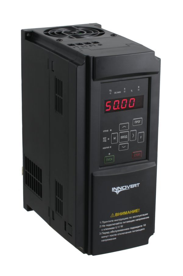 Преобразователь частоты INNOVERT IBD153P43E (15 кВтx380 В), выходной ток 32А — изображение 2