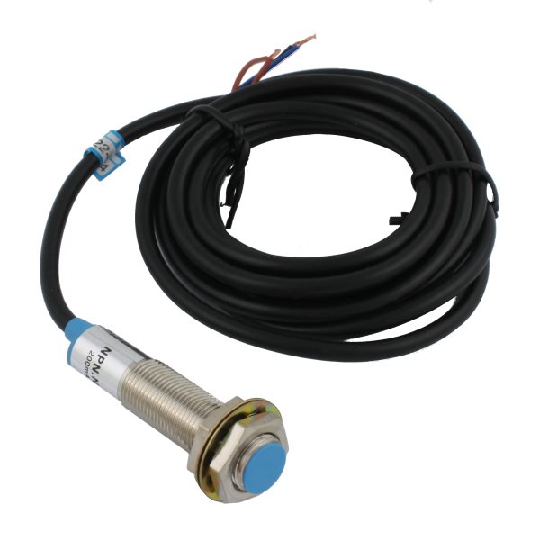 INNOCONT Индуктивный датчик, M12x1, L=61 мм, экранированный, зона срабатывания 2 мм, -25 +60 С, 12…24 VDC, IP65, выход: NPN NO, макс. ток 200 мА, кабель 2 м SL-12N2C — изображение 3