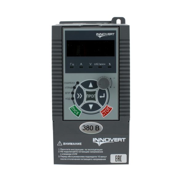 Преобразователь частоты INNOVERT PUMP IHD751P43T (0,75 кВтx380 В), выходной ток 2,5 А — изображение 7