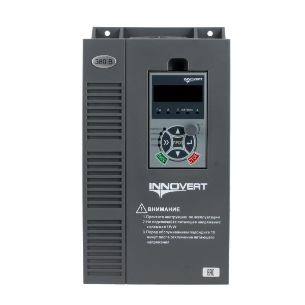 Преобразователь частоты INNOVERT PUMP IHD752P43T (7,5 кВтx380 В), выходной ток 17 А — изображение 4