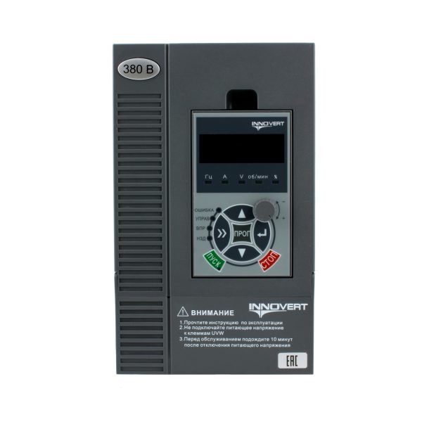 Преобразователь частоты INNOVERT PUMP IHD402P43T (4,0 кВтx380 В), выходной ток 9 А — изображение 8