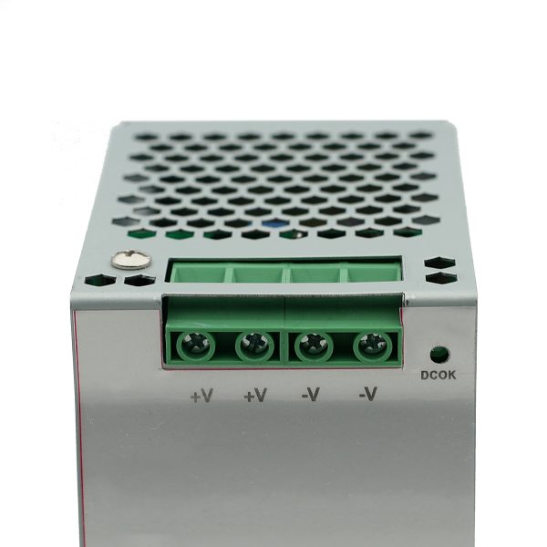 Источник питания INNOCONT на DIN-рейку, -10 +50С, IP20, вход: 220VAC, 1.6А, выход: 120W, 24VDC, 5A, типы защиты: КЗ, перегрузка, перенапряжение SB-D-120-24 — изображение 2