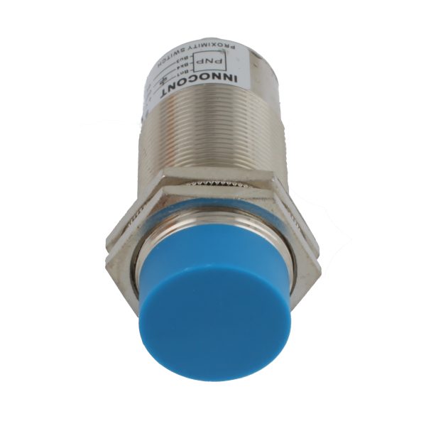 INNOCONT Индуктивный датчик, M30x1,5, L=78 мм, неэкранированный, зона срабатывания 15 мм, -25 +60 С, 12…24 VDC, IP67, выход: PNP NO, макс. ток 200 мА, разъем M12 SLI-30P15C — изображение 3