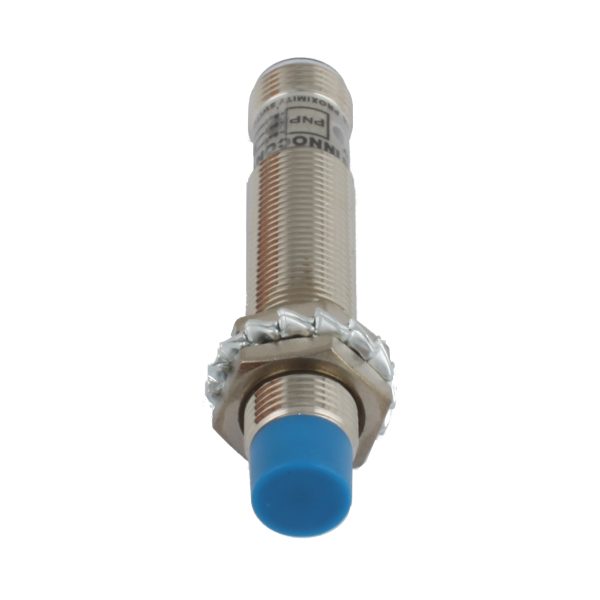 INNOCONT Индуктивный датчик, M12x1, L=61 мм, неэкранированный, зона срабатывания 4 мм, -25 +60 С, 12…24 VDC, IP67, выход: PNP NO, макс. ток 200 мА, разъем M12 SLI-12P4C — изображение 2