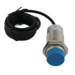 INNOCONT Индуктивный датчик, M30x1,5, L=78 мм, неэкранированный, зона срабатывания 15 мм, -25 +60 С, 12…24 VDC, IP65, выход: NPN NO, макс. ток 200 мА, кабель 2 м SL-30N15C — изображение 3