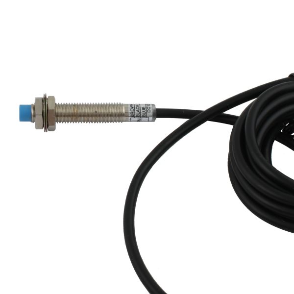 INNOCONT Индуктивный датчик, M8x1, L=49 мм, неэкранированный, зона срабатывания 2 мм, -25 +60 С, 12…24 VDC, IP65, выход: NPN NO, макс. ток 200 мА, кабель 2 м SL-8N2C — изображение 2