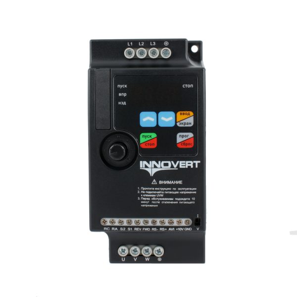 Преобразователь частоты INNOVERT ISD mini plus ISD401M43E, (0,4 кВтx380 В) выходной ток 1.5 А — изображение 3