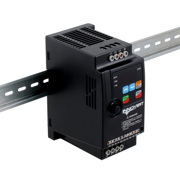 Преобразователь частоты INNOVERT ISD mini plus ISD222M21E, 2,2 кВт (вх: 1ф x 220В / вых: 3ф х 220В) выходной ток 11 А — изображение 2
