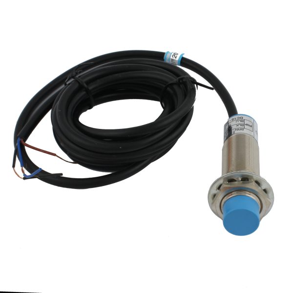 INNOCONT Емкостный датчик, M18x1, L=71 мм, зона срабатывания 10 мм, -25 +60 С, 12…24 VDC, IP65, выход: PNP NO, макс. ток 200 мА, кабель 2 м SC-18P10C — изображение 3