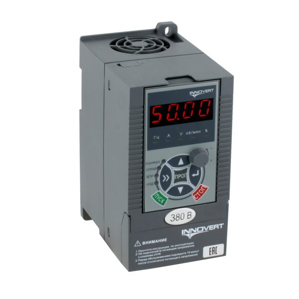 Преобразователь частоты INNOVERT PUMP IHD751P43T (0,75 кВтx380 В), выходной ток 2,5 А — изображение 2