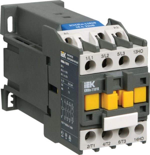 Контактор КМИп-10910 09А 220В/АС3 1НО IEK — изображение 1