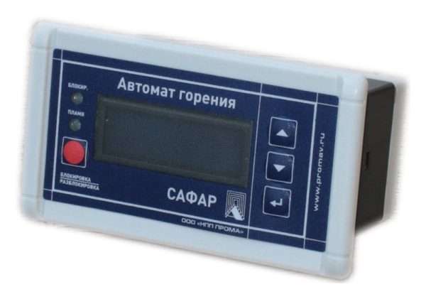 Автомат горения котлов малой мощности и тепловых установок САФАР-АМК-ЩД — изображение 1