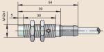 Датчик бесконтактный индуктивный без защиты выхода ВБИ-М12-39С-2121-Л — изображение 3