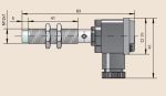 Датчик бесконтактный индуктивный двухпров. АC ВБИ-М12-65К-2252-Л — изображение 3