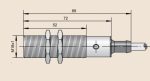 Датчик бесконтактный индуктивный двухпров. АC ВБИ-М18-76С-1251-Л — изображение 3