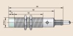 Датчик бесконтактный индуктивный двухпров. АC ВБИ-М18-86С-2252-Л — изображение 3