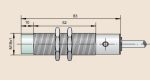 Датчик бесконтактный индуктивный двухпров. АC ВБИ-М18-86У-2252-Л — изображение 3