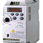VFD-L, простые и миниатюрные преобразователи частоты 0,04-2,2кВт