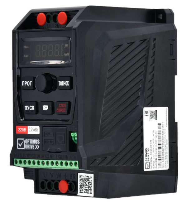 AD30-4T1D5H/2D2L Компактный универсальный преобразователь частоты: 3-ф. 380В, 1.5 кВт AD30-4T1D5H/2D2L — изображение 3
